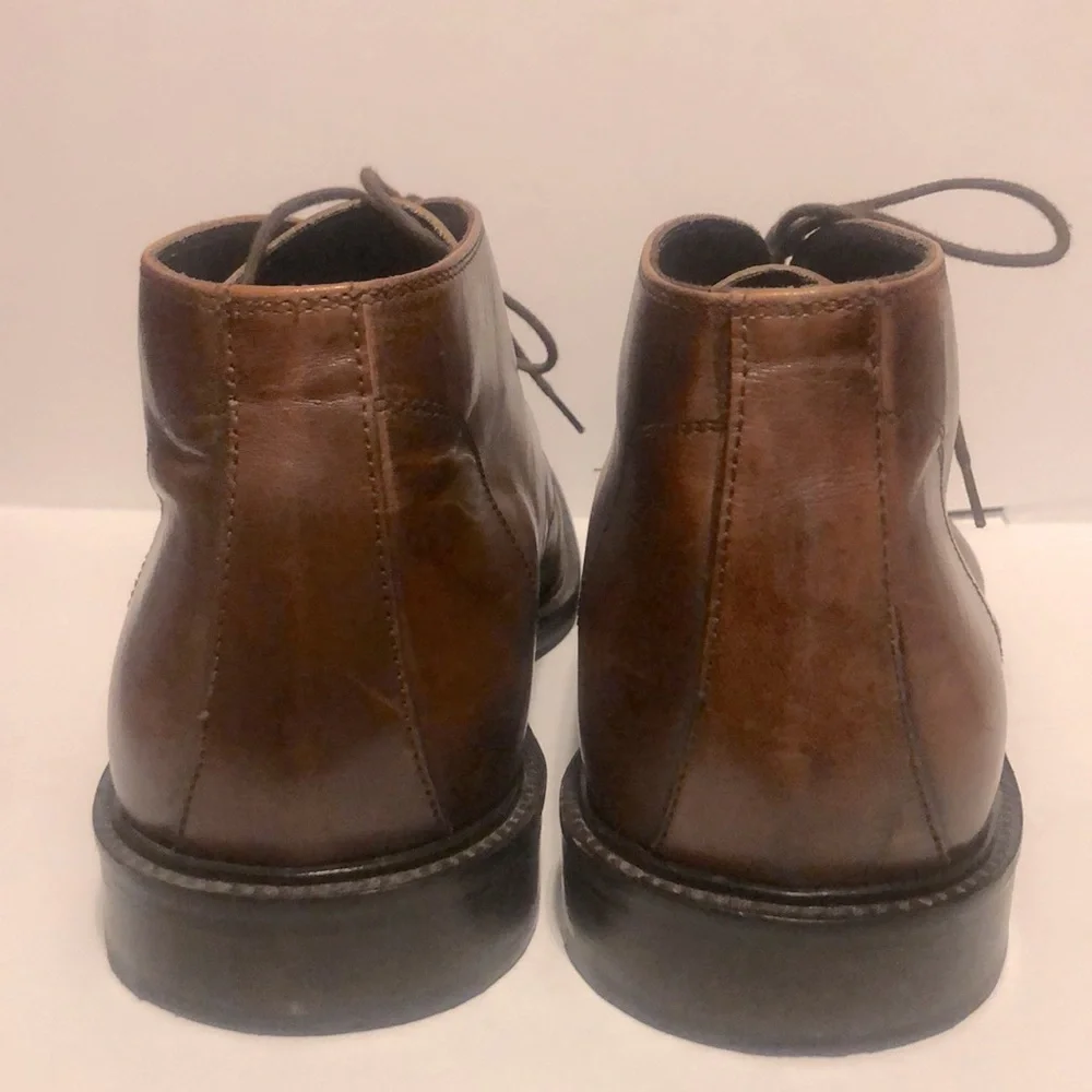 To Boot New York Men Cognac Aero Richard Leather Calf Chukka Boots